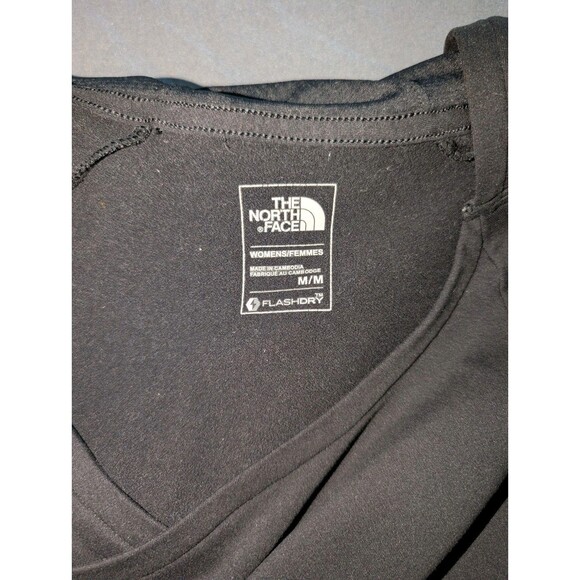 The North Face Hoodie Women's Medium Black Flashdry Athletic Gym Workout Cute - Picture 5 of 11